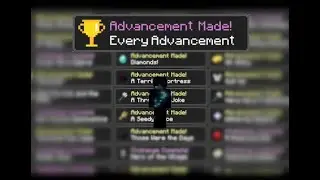 I completed ALL Minecraft advancements (Episode 1: The Minecraft Tab)