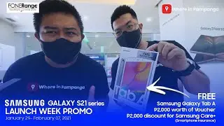 Samsung Galaxy S21 series Launch Week Promo | Where In Pampanga featured