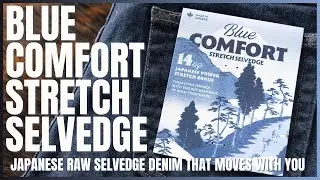 Blue Comfort Stretch Selvedge: Power Stretch Selvedge Denim With Authentic Raw Denim Feel