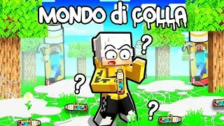 Minecraft MA il MONDO È FATTO di COLLA