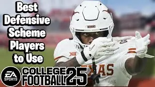 Best Defensive Scheme Players to Recruit/Use in College Football 25