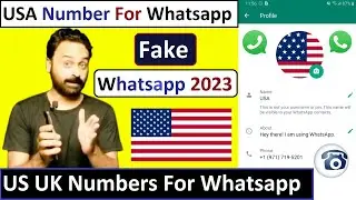 How to Create fake Whatsapp account with fake Whatsapp number 2023 | Get US number for WhatsApp