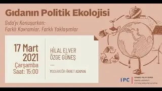 Gıdanın Politik Ekolojisi 1 - 