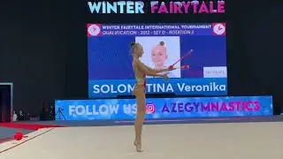 Veronika Solomatina clubs Winter Fairytale 2024 (RUS)