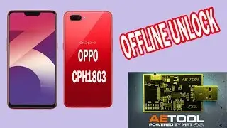 OPPO A3S Password Offline Unlock With AE TOOL(MRT KEY)