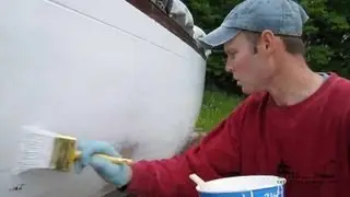 Fairing and Painting Topsides