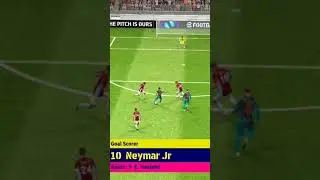 Neymar Jr Goal ⚽ #football #efootball #neymar