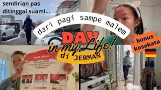Vlog seharian di Jerman 🏡🇩🇪 (belanja, beres² rumah, surat pemilu, debat capres, masak)