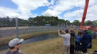 départ des 24h du Mans 2024 - virage Indianapolis