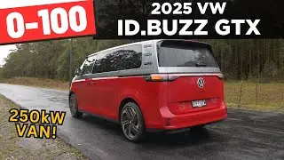 2025 Volkswagen ID. Buzz GTX review: 0-100 & POV test drive