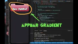flutter: linear gradient appbar