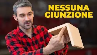 Un progetto di falegnameria SENZA GIUNZIONI