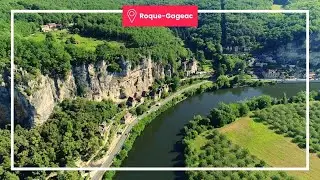 Promenade dans le village médiéval de Roque Gageac dans la vallée de la Dordogne, France