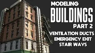 Modeling Building In Blender Part 2