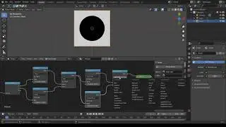 [Blender 2.93]How to create a circle in Shader Nodes