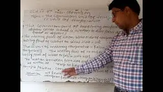 class 9th,sub_chemistry, topic_the common unit of temperature and SI unit of temperature