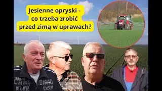 Opolscy rolnicy kończą jesienne opryski w uprawach.Jakie zabiegi wykonali i jak przebiega wegetacja?