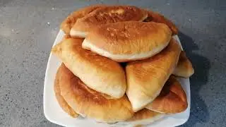 ПИРОЖКИ КАК ПУХ  ПРОСТОЙ РЕЦЕПТ ДОМАШНИХ ПИРОЖКОВ С КАПУСТОЙ И ТУНЦОМ