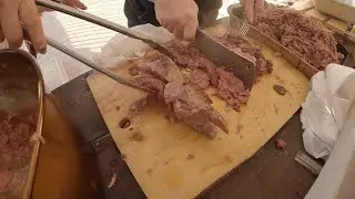 Barbacoa de pescuezo de res ahumada
