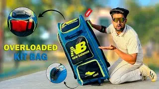 UNBOXING a NEW OVERLOADED CRICKET KIT BAG | ONLY 2599/-