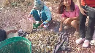 កន្លែងនេសាទម្តុំបូកគោ-Fish Beach Trip Day4