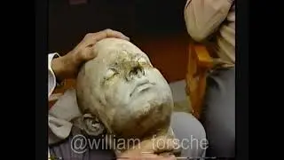 Dick Smith & Maurice Seiderman with Orson Welles' Citizen Kane Life Mask