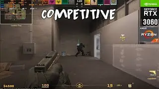 CS2 : RTX 3060 + Ryzen 7 5700X + 32 GB RAM : COMPETITIVE