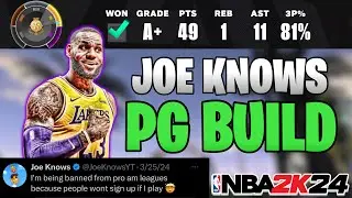 The BEST PG Build for PRO AM and REC in NBA 2K24
