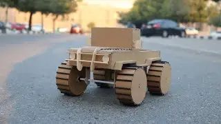 How to  Make Simple Monster Truck (Cardboard Car)