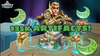 LordsMobile: OPENING 125k ARTIFACT COINS!