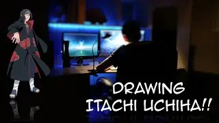 Drawing Itachi Uchiha From Naruto (Fan Art)