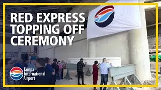 Red Express Topping Off Ceremony at TPA