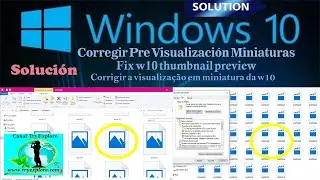How to restore thumbnail view of images Windows 10, 8, 7 / Preview images