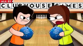 We're gonna BOWL. We're BOWLING! (+ Darts) - ALL 51 CLUBHOUSE GAMES [#18]