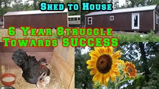 DISABLED Man 6 YEAR Struggle Against Parkinson's Towards Homestead Business Success | Shed To House
