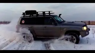 Дрифт на Ниссан Патрол