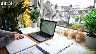 ادرس💖📚 معي 👇لمدة 5 ساعات بتقنية البومودورو💖👌