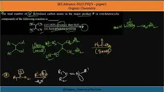 jee advance 2023 pyq solutions #jee #jeemains #jeeadvance #neet #pyqs #chemistry #organicchemistry