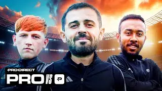 "THAT IS EMBARRASSING!" 😂 CAN MANCHESTER CITY'S BERNARDO SILVA BEAT ANGRY GINGE? 👀 Pro vs Pro:Direct
