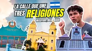 La Calle que Une Tres Religiones - Waspam Nicaragua