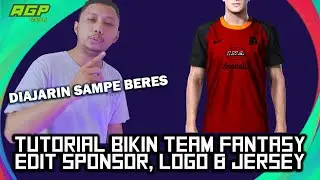 TUTORIAL CARA EDIT / GANTI LOGO JERSEY SPONSOR PES 2021 !