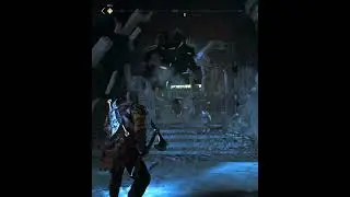 The monster knows when to enter - God of War