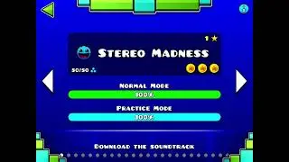 Stereo Madness 100% reverse  | Geometry Dash