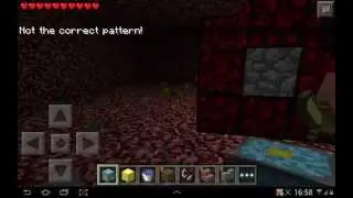 как построить портал в ад в minecraft pe