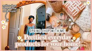 SPRING SHOP WITH ME 🌸 Home Accents To Make Your Space Feel Personal! Boho Style + HUGE Haul!