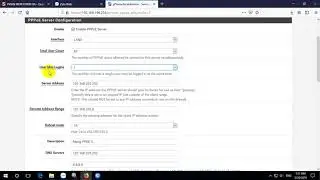Configuring a pfSense PPPoE Server
