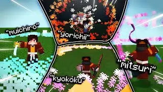 [update] Minecraft DEMON SLAYER addon