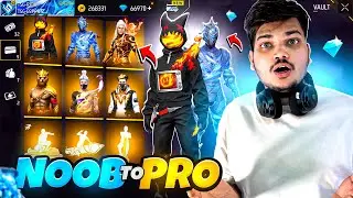 Free Fire Noob To Pro In 9 Diamonds Spin Event I Got New Panther GunSkin😍 In 1 Spin -Garena FreeFire