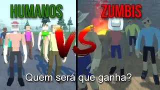 A mini society of Humans vs. Mutants | Who will win? (GoreBox PC)