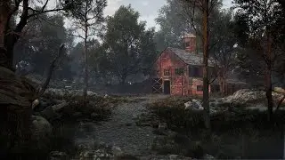 Barn in Forest (Unreal engine)